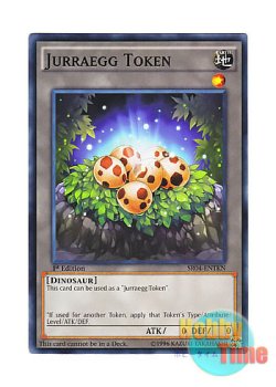 画像1: 英語版 SR04-ENTKN Jurraegg Token ジュラエッグトークン (ノーマル) 1st Edition