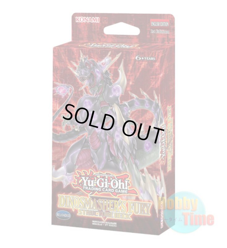 画像1: 英語版 Structure Deck: Dinosmasher's Fury ストラクチャーデッキ：ダイナスマッシャーズ・フューリー 1st Edition (1)