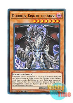 画像1: 英語版 SR06-EN004 Diabolos, King of the Abyss 魔王ディアボロス (ノーマル) 1st Edition