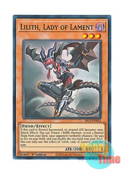 画像1: 英語版 SR13-EN022 Lilith, Lady of Lament 悪魔嬢リリス (ノーマル) 1st Edition