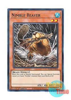 画像1: 英語版 EGO1-EN018 Nimble Beaver 素早いビーバー (ノーマル) 1st Edition