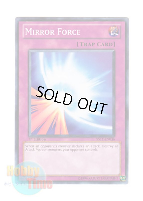 画像1: 英語版 YS11-EN036 Mirror Force 聖なるバリア－ミラーフォース－ (ノーマル) 1st Edition (1)