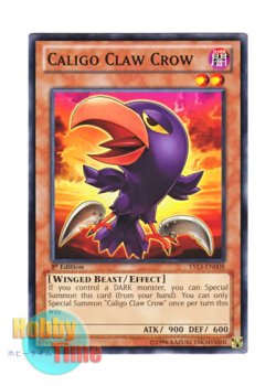 画像1: 英語版 YS13-EN008 Caligo Claw Crow クロクロークロウ (ノーマル) 1st Edition