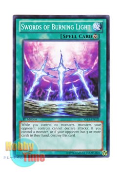 画像1: 英語版 YS13-EN021 Swords of Burning Light 炎の護封剣 (ノーマル) 1st Edition