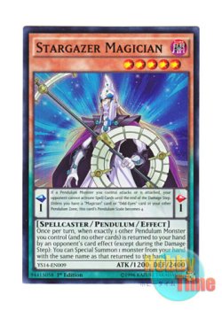 画像1: 英語版 YS14-EN009 Stargazer Magician 星読みの魔術師 (スーパーレア) 1st Edition