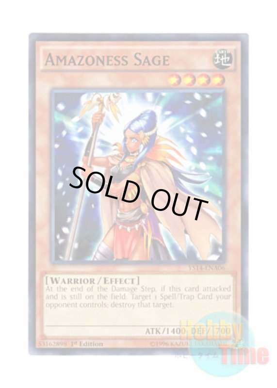 画像1: 英語版 YS14-ENA06 Amazoness Sage アマゾネスの賢者 (ノーマル) 1st Edition (1)