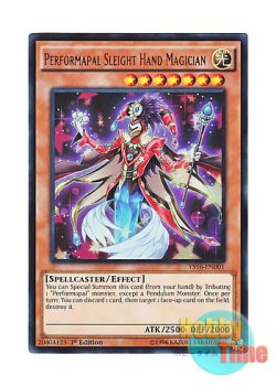 画像1: 英語版 YS16-EN001 Performapal Sleight Hand Magician EMスライハンド・マジシャン (ウルトラレア) 1st Edition
