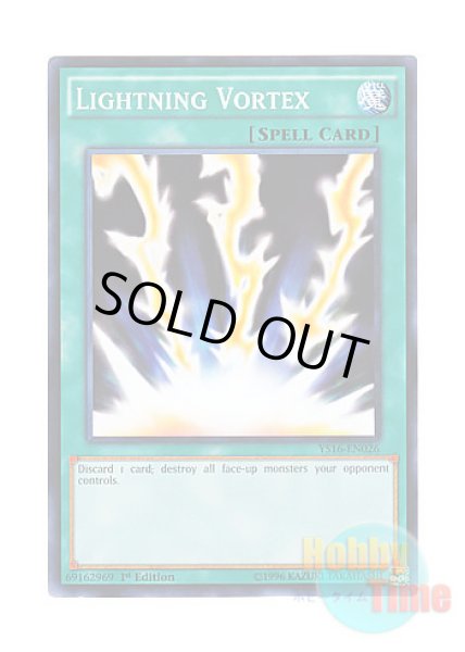 英語版 YS16-EN026 Lightning Vortex ライトニング・ボルテックス