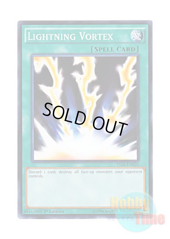 画像1: 英語版 YS16-EN026 Lightning Vortex ライトニング・ボルテックス (ノーマル) 1st Edition (1)