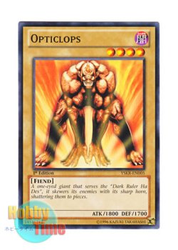 画像1: 英語版 YSKR-EN005 Opticlops レッド・サイクロプス (ノーマル) 1st Edition