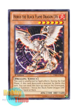 画像1: 英語版 YSKR-EN020 Horus the Black Flame Dragon LV6 ホルスの黒炎竜 LV６ (ノーマル) 1st Edition
