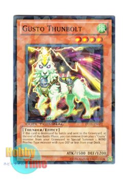 画像1: 英語版 DT05-EN072 Gusto Thunbolt ガスタ・サンボルト (ノーマル・パラレル)