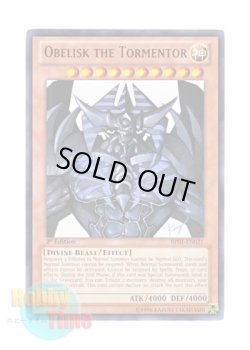 画像1: 英語版 BP01-EN021 Obelisk the Tormentor オベリスクの巨神兵 (レア：ブラック) 1st Edition