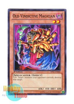 画像1: 英語版 BP01-EN060 Old Vindictive Magician 執念深き老魔術師 (ノーマル) 1st Edition