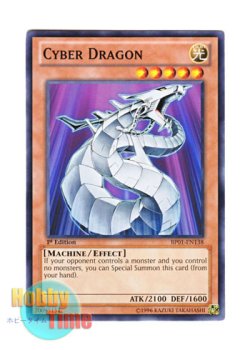 画像1: 英語版 BP01-EN138 Cyber Dragon サイバー・ドラゴン (ノーマル) 1st Edition