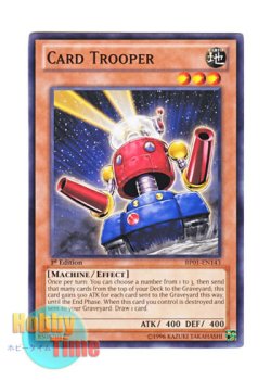 画像1: 英語版 BP01-EN143 Card Trooper カードガンナー (ノーマル) 1st Edition