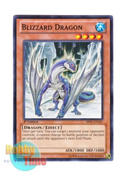 画像1: 英語版 BP01-EN147 Blizzard Dragon ブリザード・ドラゴン (ノーマル) 1st Edition