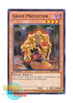 画像1: 英語版 BP01-EN186 Grave Protector グレイヴ・キーパー (ノーマル) 1st Edition