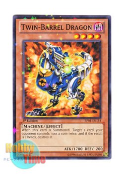 画像1: 英語版 BP01-EN154 Twin-Barrel Dragon ツインバレル・ドラゴン (スターホイルレア) 1st Edition