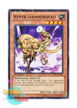 画像1: 英語版 BP01-EN185 Hyper Hammerhead ハイパーハンマーヘッド (スターホイルレア) 1st Edition