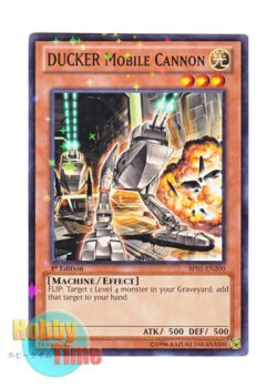画像1: 英語版 BP01-EN200 DUCKER Mobile Cannon ダッカー (スターホイルレア) 1st Edition