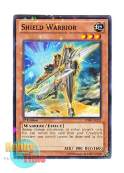 画像1: 英語版 BP01-EN202 Shield Warrior シールド・ウォリアー (スターホイルレア) 1st Edition