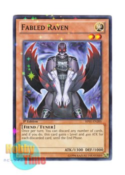 画像1: 英語版 BP01-EN205 Fabled Raven 魔轟神レイヴン (スターホイルレア) 1st Edition