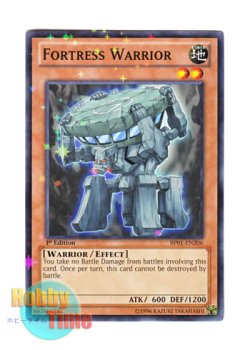 画像1: 英語版 BP01-EN206 Fortress Warrior マッシブ・ウォリアー (スターホイルレア) 1st Edition