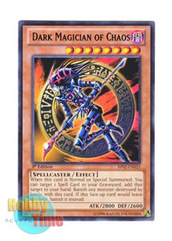 画像1: 英語版 BP02-EN023 Dark Magician of Chaos 混沌の黒魔術師 (レア：ブラック) 1st Edition