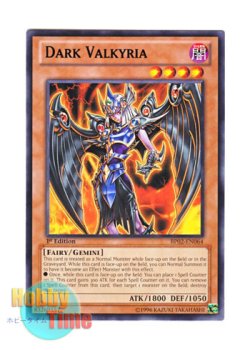 画像1: 英語版 BP02-EN064 Dark Valkyria ダーク・ヴァルキリア (レア：ブラック) 1st Edition