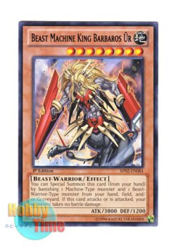 画像1: 英語版 BP02-EN084 Beast Machine King Barbaros Ur 獣神機王バルバロスＵｒ (レア：ブラック) 1st Edition