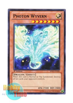 画像1: 英語版 BP02-EN109 Photon Wyvern フォトン・ワイバーン (レア：ブラック) 1st Edition