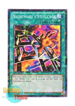 画像1: 英語版 BP02-EN148 Nightmare's Steelcage 悪夢の鉄檻 (モザイクレア) 1st Edition