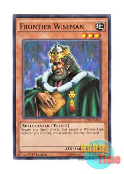 画像1: 英語版 BP03-EN003 Frontier Wiseman 辺境の大賢者 (ノーマル) 1st Edition