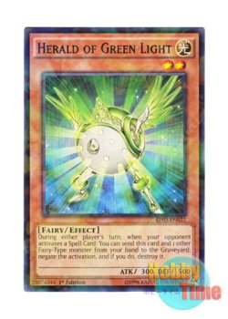画像1: 英語版 BP03-EN022 Herald of Green Light 緑光の宣告者 (シャターホイルレア) 1st Edition