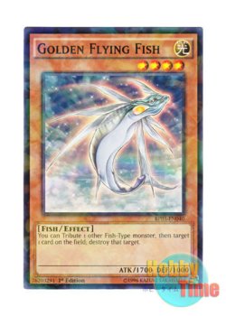 画像1: 英語版 BP03-EN040 Golden Flying Fish 光鱗のトビウオ (シャターホイルレア) 1st Edition