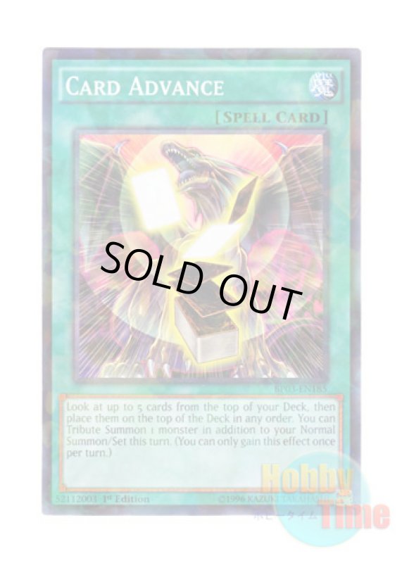 画像1: 英語版 BP03-EN185 Card Advance カード・アドバンス (シャターホイルレア) 1st Edition (1)