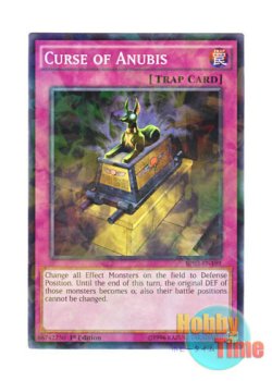 画像1: 英語版 BP03-EN199 Curse of Anubis アヌビスの呪い (シャターホイルレア) 1st Edition