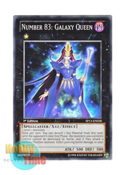 画像1: 英語版 SP13-EN028 Number 83: Galaxy Queen Ｎｏ．８３ ギャラクシー・クィーン (ノーマル) 1st Edition