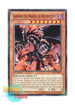 画像1: 英語版 SP13-EN041 Gandora the Dragon of Destruction 破壊竜ガンドラ (ノーマル) 1st Edition