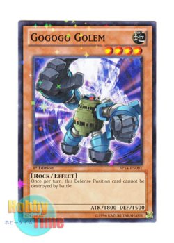 画像1: 英語版 SP14-EN001 Gogogo Golem ゴゴゴゴーレム (スターホイルレア) 1st Edition