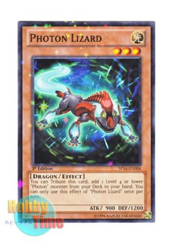 画像1: 英語版 SP14-EN006 Photon Lizard フォトン・リザード (スターホイルレア) 1st Edition
