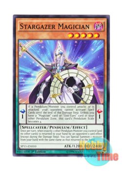 画像1: 英語版 SP15-EN010 Stargazer Magician 星読みの魔術師 (ノーマル) 1st Edition