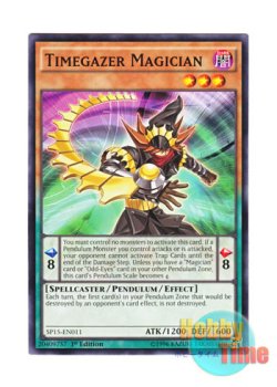 画像1: 英語版 SP15-EN011 Timegazer Magician 時読みの魔術師 (ノーマル) 1st Edition