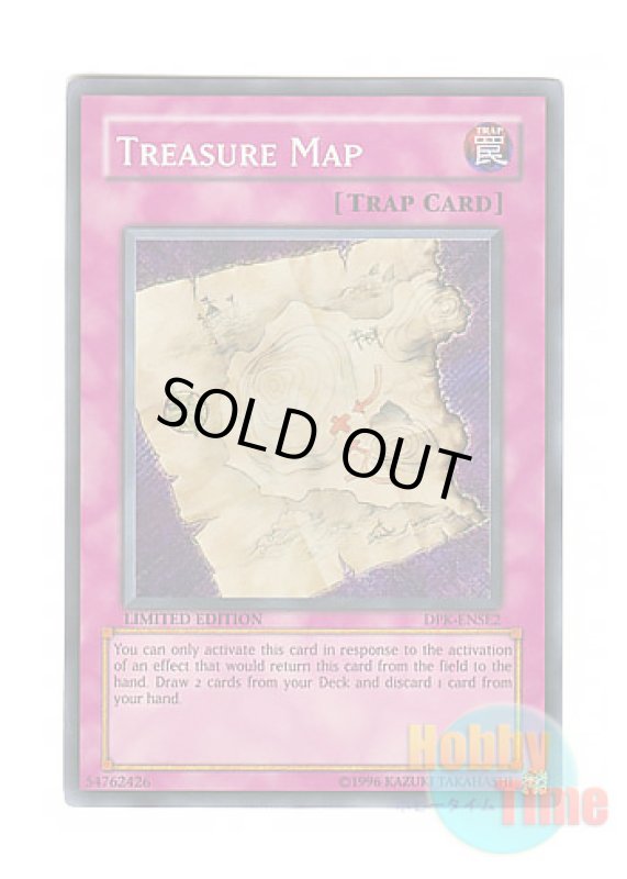 画像1: 英語版 DPK-ENSE2 Treasure Map 埋蔵金の地図 (シークレットレア) Limited Edition (1)