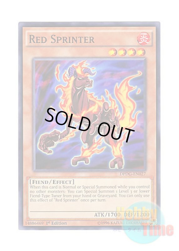 画像1: 英語版 DPDG-EN027 Red Sprinter レッド・スプリンター (ノーマル) 1st Edition (1)