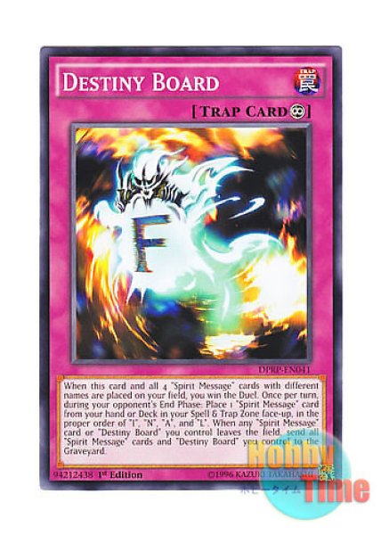 英語版 DPRP-EN041 Destiny Board ウィジャ盤 (ノーマル) 1st Edition