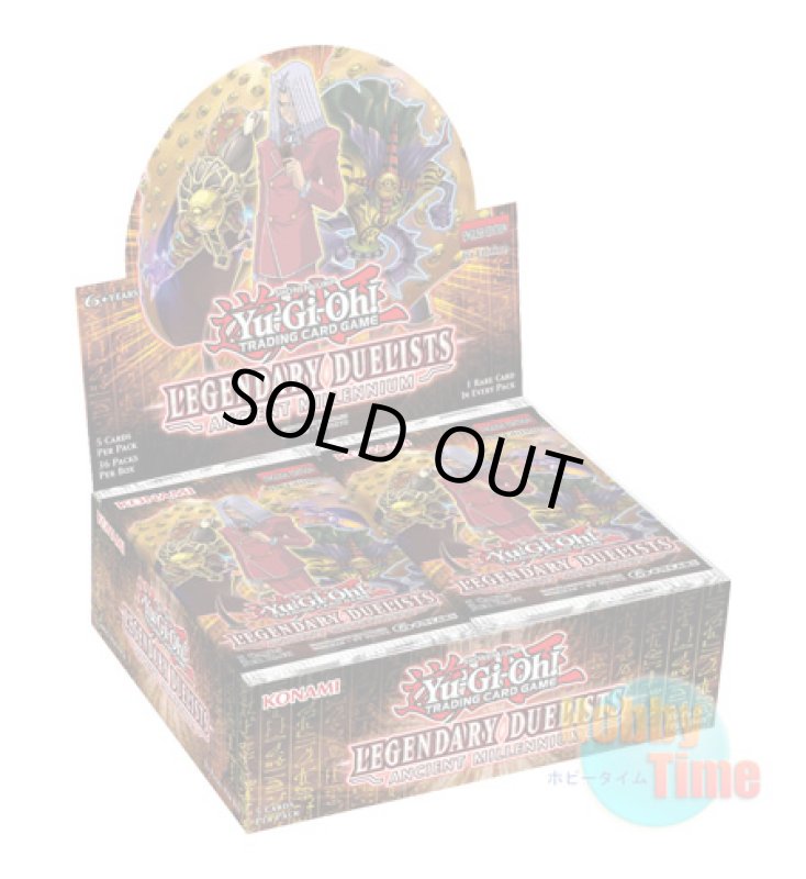 画像1: ★ ボックス ★英語版 Legendary Duelists: Ancient Millennium レジェンダリー・デュエリスツ：エンシェント・ミレニアム 1st Edition (1)