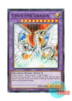画像1: 英語版 LED3-EN017 Cyber End Dragon サイバー・エンド・ドラゴン (ノーマル) 1st Edition