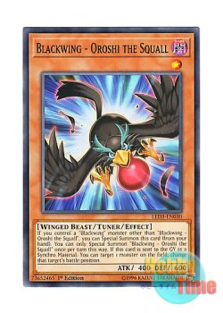 画像1: 英語版 LED3-EN030 Blackwing - Oroshi the Squall BF－突風のオロシ (ノーマル) 1st Edition